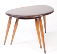 ERCOL FURNITURE - TWO MID CENTURY ERCOL PEBBLE NESTING TABLES