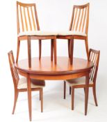 G-PLAN FURNITURE - FRESCO RANGE - MID CENTURY TEAK DINING TABLE & CHAIRS