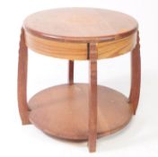 1930S VINTAGE 20TH CENTURY ART DECO OAK OCCASIONAL TABLE