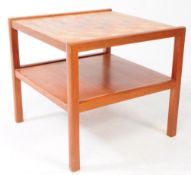 MCINTOSH OF KIRKCALDY - MID CENTURY TEAK OCCASIONAL GAMES TABLE