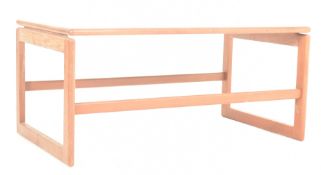 DANISH MODERN DESIGN - MID CENTURY TEAK OCCASIONAL COFFEE TABLE