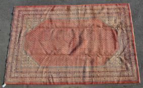 VINTAGE 20TH CENTURY PERSIAN ARAK FLOOR RUG