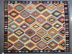 20TH CENTURY ANATOLIAN TURKISH ISLAMIC FLOOR CARPET RUG