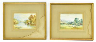 HENRY J. KINNAIRD (1861-1929) - TWO WATERCOLOURS ON PAPER