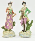PAIR OF 19TH CENTURY SAMSON BOCAGE FIGURINES