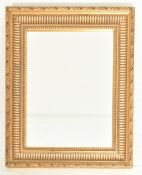 FRENCH EMPIRE STYLE 20TH CENTURY GILT WOOD WALL MIRROR
