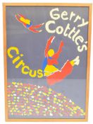 ANITA BOYD - GERRY COTTLE'S CIRCUS - SILKSCREEN PRINT