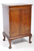 EDWARDIAN MAHOGANY PEDESTAL FILING OFFICE CABINET
