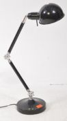 CONTEMPORARY MODERNIST BLACK ANGLEPOISE DESK LAMP