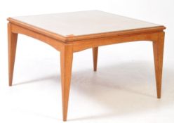 BRITISH MODERN DESIGN - A 20TH CENTURY OAK SIDE / COFFEE OCCASIONAL TABLE