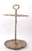 VICTORIAN ARTS & CRAFTS BRASS SNAKE UMBRELLA / STICK STAND