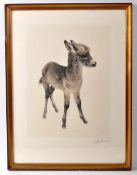 KURT MEYER-EBERHARDT (1895-1977) - DONKEY DRY POINT ETCHING