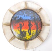 VINTAGE MID CENTURY FLAMENCO DANCER WALL LIGHT LAMP