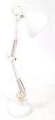 CONTEMPORARY MODERNIST VINTAGE WHITE ANGLEPOISE DESK LAMP