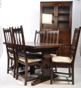 ERCOL FURNITURE - MID CENTURY ERCOL DINING ROOM SUITE