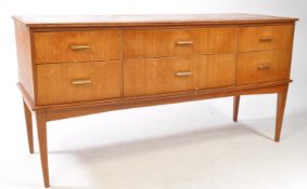 BRITISH MODERN DESIGN - A MID 20TH CENTURY TEAK SIDEBOARD CREDENZA