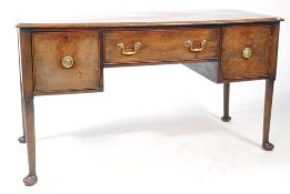 GEORGE III 18TH CENTURY MAHOGANY WRITING TABLE DESK