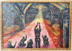 ARNALD - A 1962 OIL PAINTING ON CANVAS