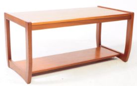 BRITISH MODERN DESIGN - MID CENTURY TEAK COFFEE TABLE