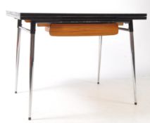 TAVO FURNITURE - BELGIAN - A MID CENTURY FORMICA DINING / KITCHEN TABLE