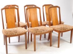 G-PLAN - A SET OF SIX RETRO MID CENTURY TEAK DINING CHAIRS