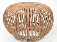 FRANCO ALBINI - 20TH CENTURY BAMBOO LOBSTER POT STOOL