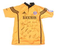BATH RUGBY - ADIDAS MADE BATH RUGBY SHIRT SIGNED