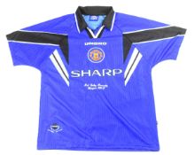 MANCHESTER UNITED - OFFICIAL MAN UTD 1996-97 THIRD KIT SHIRT