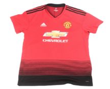 MANCHESTER UNITED - OFFICIAL MAN UTD 2018-19 HOME KIT SHIRT