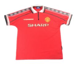 MANCHESTER UNITED - COLLECTION OF VINTAGE MAN UTD FOOTBALL SHIRTS