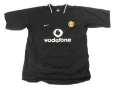 MANCHESTER UNITED - OFFICIAL MAN UTD 2003-05 AWAY KIT SHIRT