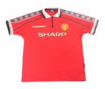 MANCHESTER UNITED - OFFICIAL MAN UTD 1998-00 THIRD KIT SHIRT