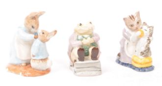 ROYAL ALBERT - BEATRIX POTTER PORCELAIN FIGURINES