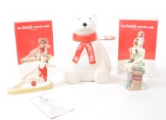 COCA-COLA - VINTAGE CERAMIC FIGURES