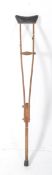 EARLY 20TH CENTURY VINTAGE COSSHAM MEMORIAL HOSPITAL CRUTCH