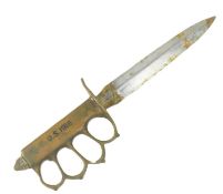 WWI FIRST WORLD WAR US UNITED STATES TRENCH FIGHTING KNIFE