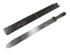 EARLY 20TH CENTURY BHUTANESE SWORD