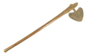 EARLY 20TH CENTURY AFRICAN ZULU TRIBAL AXE