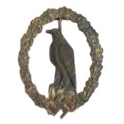 WWII SECOND WORLD WAR GERMAN RETIRED LUFTWAFFE PILOTS BADGE