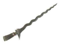 EARLY 20TH CENTURY BALINESE KRIS DAGGER