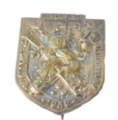WWII FREE CZECHOSLOVAKIAN FORCES ARTILLERY IN ENGLAND BADGE