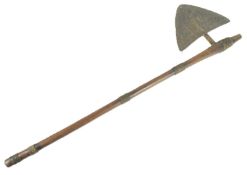EARLY 20TH CENTURY AFRICAN ZULU TRIBAL AXE