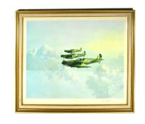 AFTER GERALD COULSON - EVENING PATROL - SIGNED LIMITED EDITION PRINT