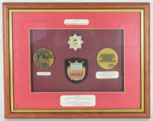 CAEN CITY FREEDOM MEMORIAL MEDALLION PRESENTATION TO MAJOR GENERAL