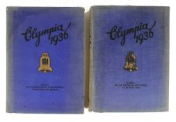1936 OLYMPIA. TWO PHOTO ALBUMS ON THE BERLIN OLYMPIC GAMES
