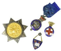 COLLECTION OF ASSORTED MASONIC MEDALS
