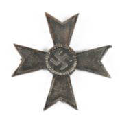 WWII SECOND WORLD WAR GERMAN WAR MERIT CROSS - 1ST CLASS