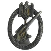 WWII SECOND WORLD WAR GERMAN ARMY ANTI AIRCRAFT BADGE