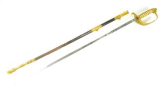 19TH CENTURY ITALIAN NAVAL SWORD