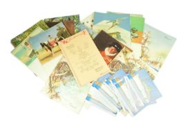 SHIPPING -ORIGINAL CUNARD RMS SAMARIA CRUISE SHIP MENUS